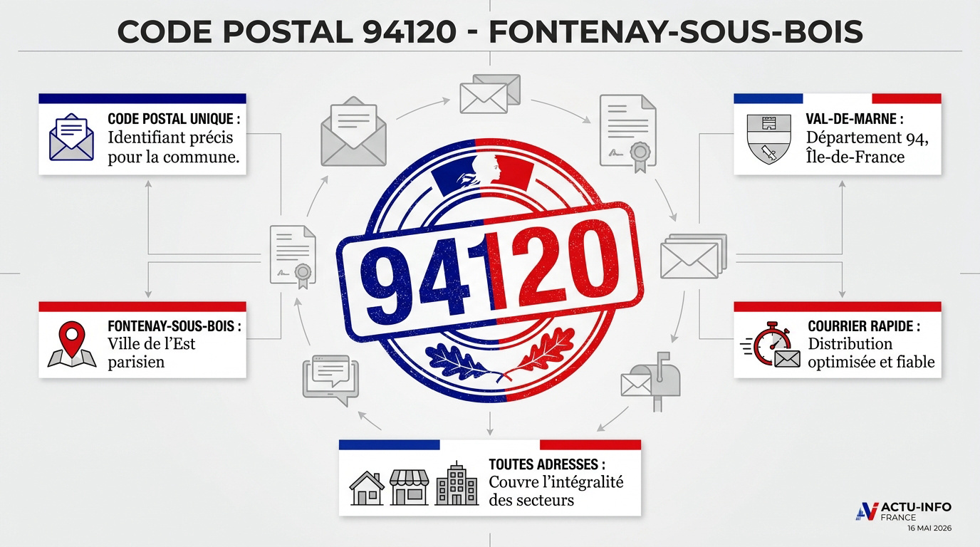 Informations clés sur le code postal 94120 de Fontenay-sous-Bois
