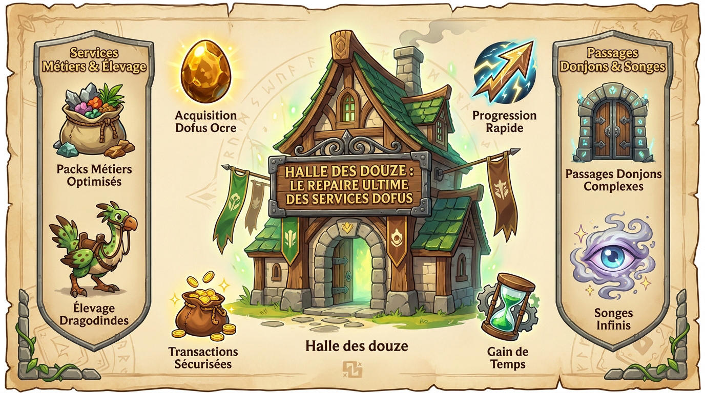 Services de la Halle des douze