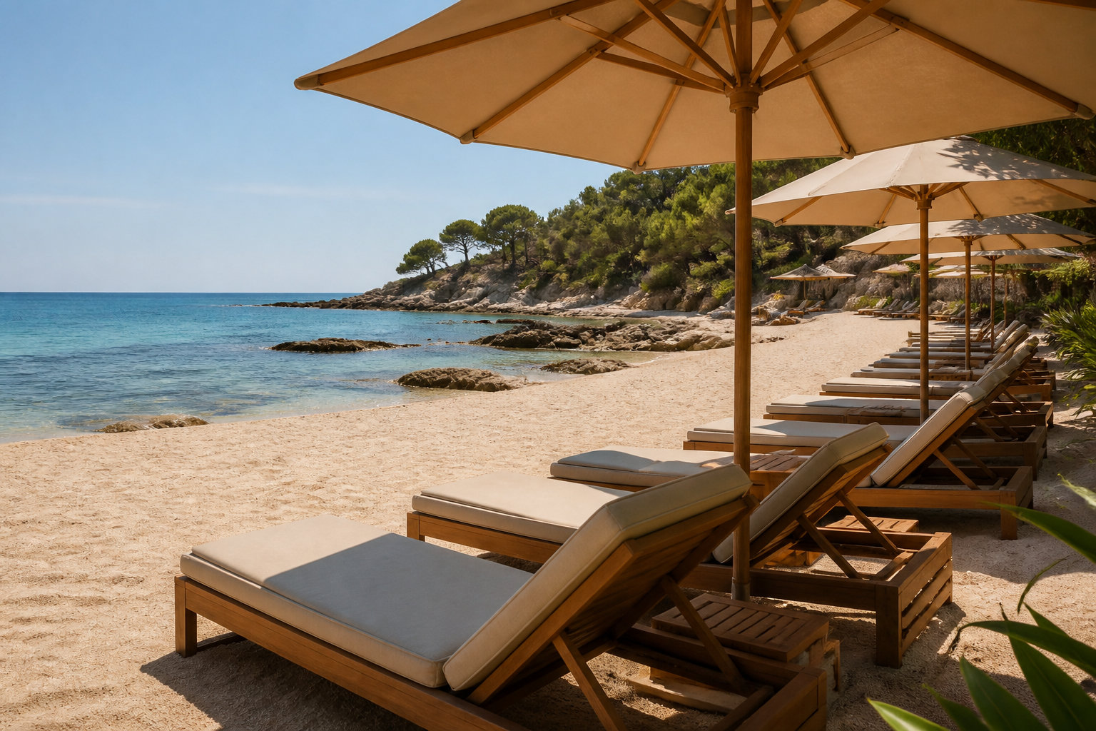 Plages privées ou spots gratuits : le match du budget
