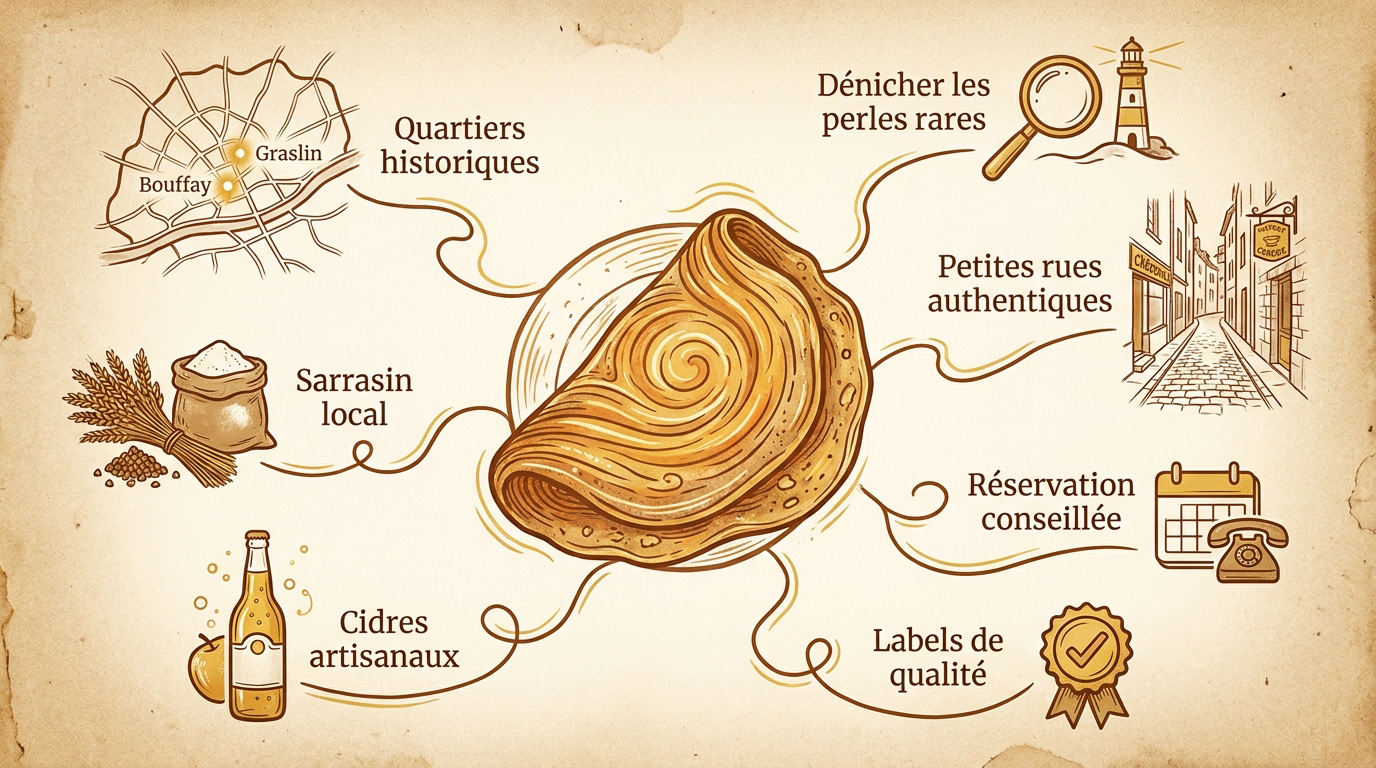Galette de sarrasin traditionnelle à Nantes