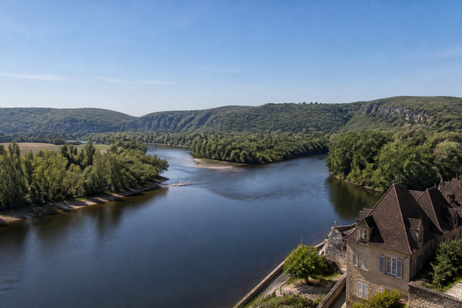 Limeuil, la rencontre entre deux rivières