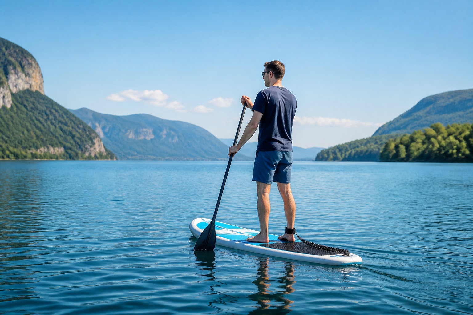 Navigation et état du lac face à la chaleur
