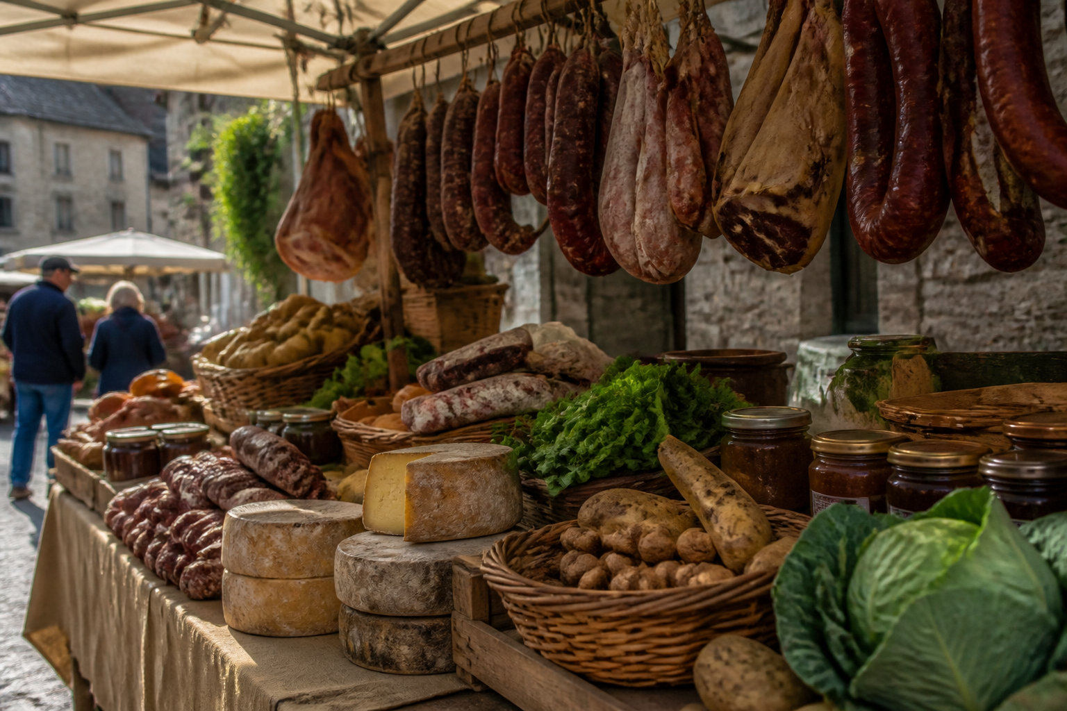 La bouffe ici, c'est du sérieux