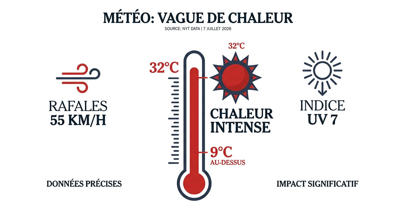 Vague de chaleur intense à Ottrott avec un soleil de plomb