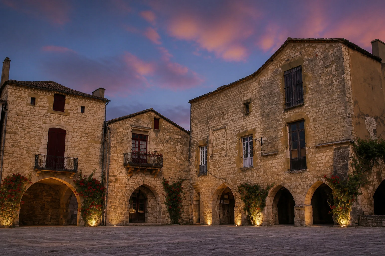 Monpazier, la bastide qui n'a pas bougé