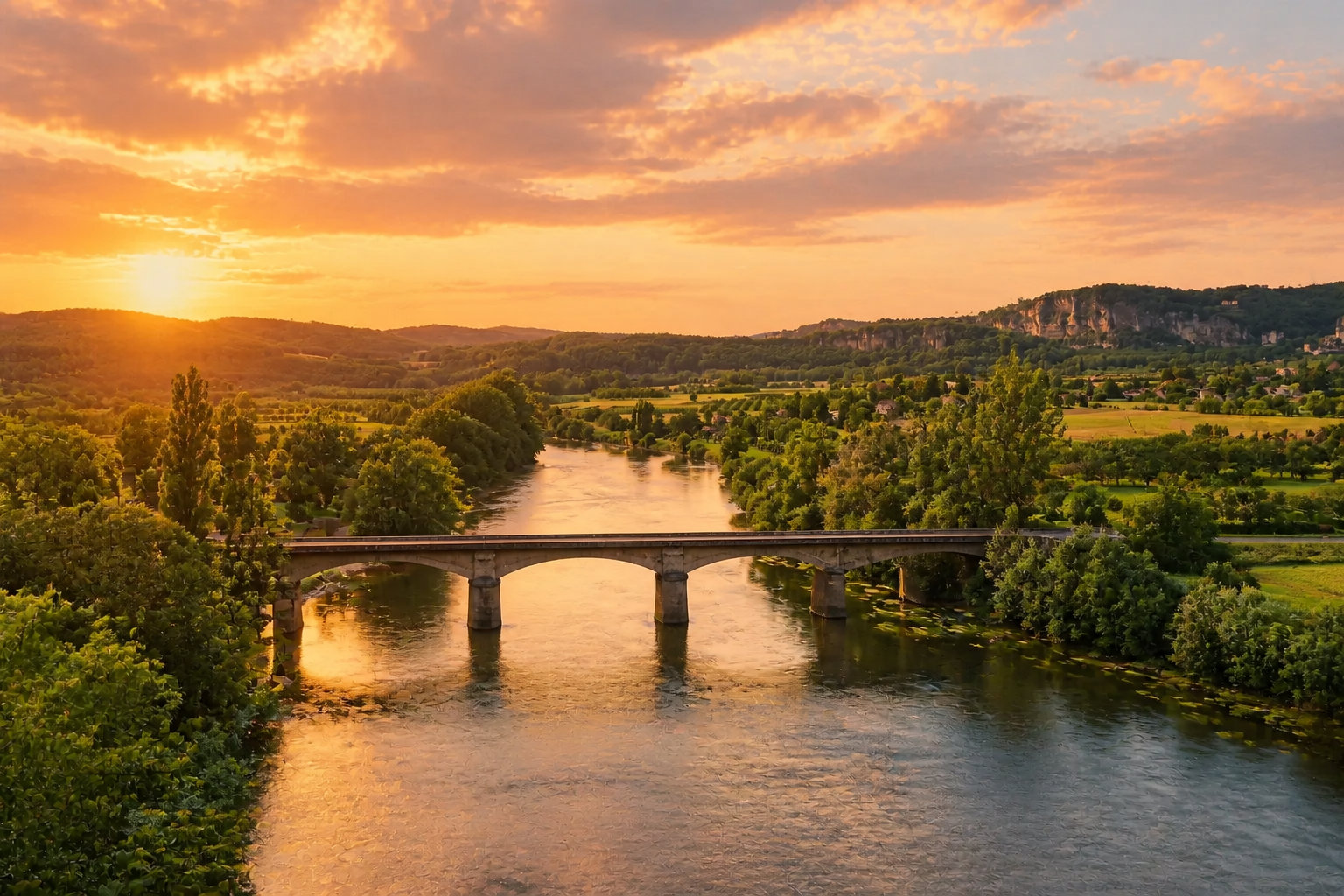 Domme, le balcon de la Dordogne