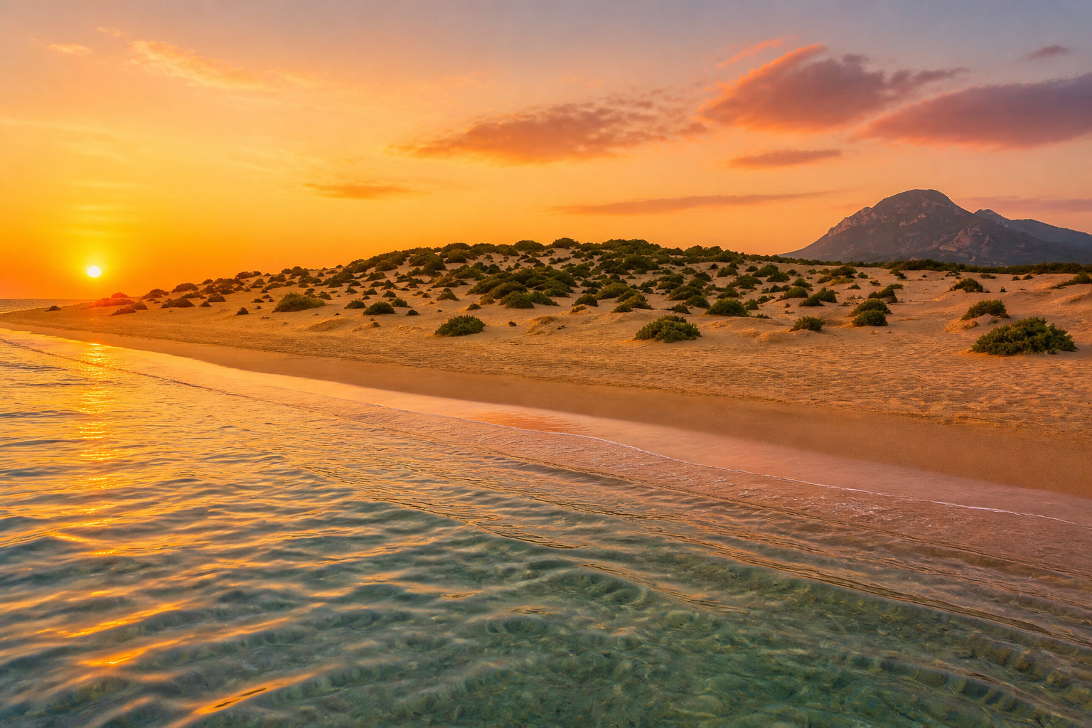 Issos Beach, le désert de sable fin du sud