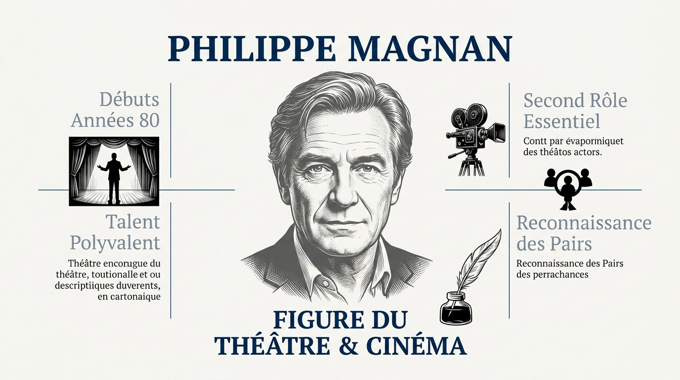 Philippe Magnan, acteur français de théâtre et de cinéma